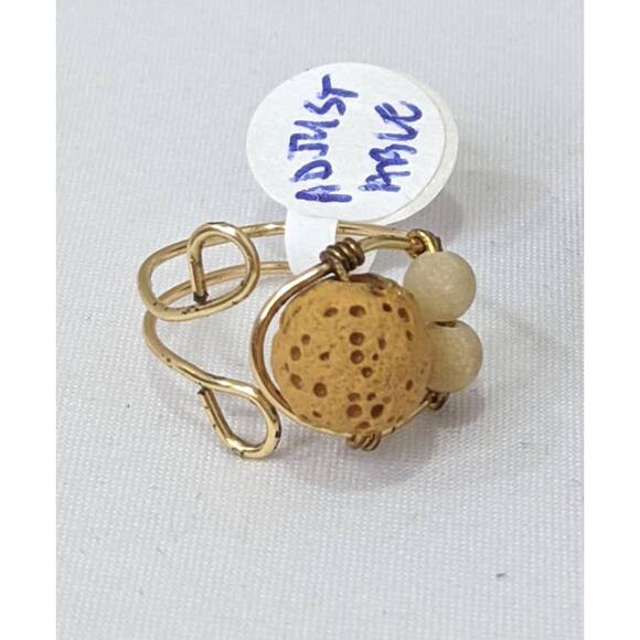 Artisan RING ORDER FORM Aromatherapy Made to Order Unisex Lava Rocks NEW - Picture 11 of 13